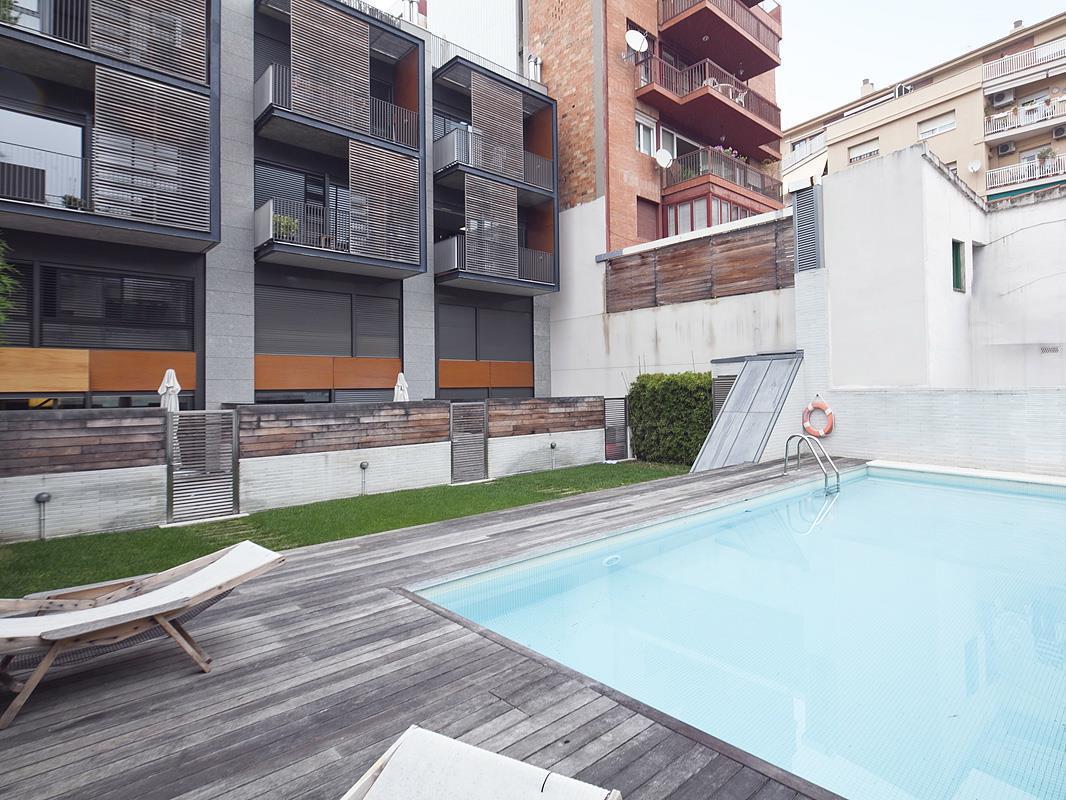 Barcelona Garden Attic I - 3 Bedroom Apartment Eksteriør billede