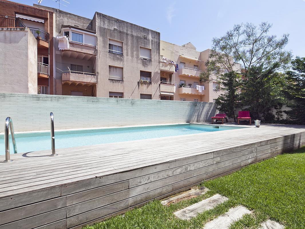 Barcelona Garden Attic I - 3 Bedroom Apartment Eksteriør billede